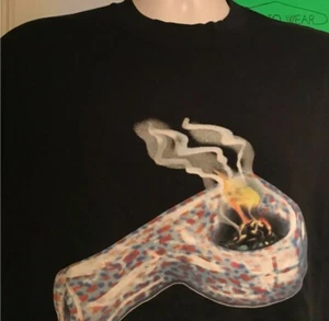 Camiseta Palace Skateboards Machine AW17 Talla M Mediana Negra - Imagen 1 de 7