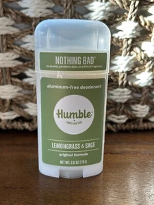 Humble Brand Lemongrass & Sage Aluminum-Free Baking Soda Free Vegan Deodorant - Picture 1 of 2