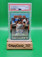 2022 Topps Brooklyn Collection Cal Ripken Jr. Auto Blue /30 PSA 10 Pop 1