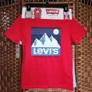 Levis Boys 2-Pack T-Shirts - Pick your size (S-XL) & color - Brand new - Picture 1 of 7