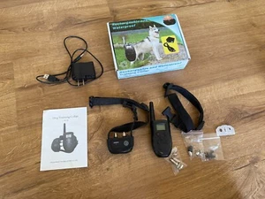 KphrTek H183DR wiederaufladbares Hundetraining Halsband mit Fernbedienung getestet funktioniert top - Bild 1 von 3