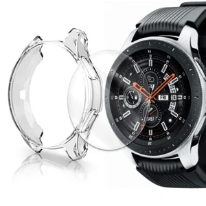 Szkło hartowane Ochrona ekranu Etui Cover do Samsung Galaxy Watch 46mm R805U - Zdjęcie 1 z 1