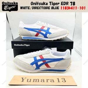Onitsuka Tiger EDR 78 WHITE/DIRECTOIRE BLUE 1183b411-101 Unisex Size - Picture 1 of 8
