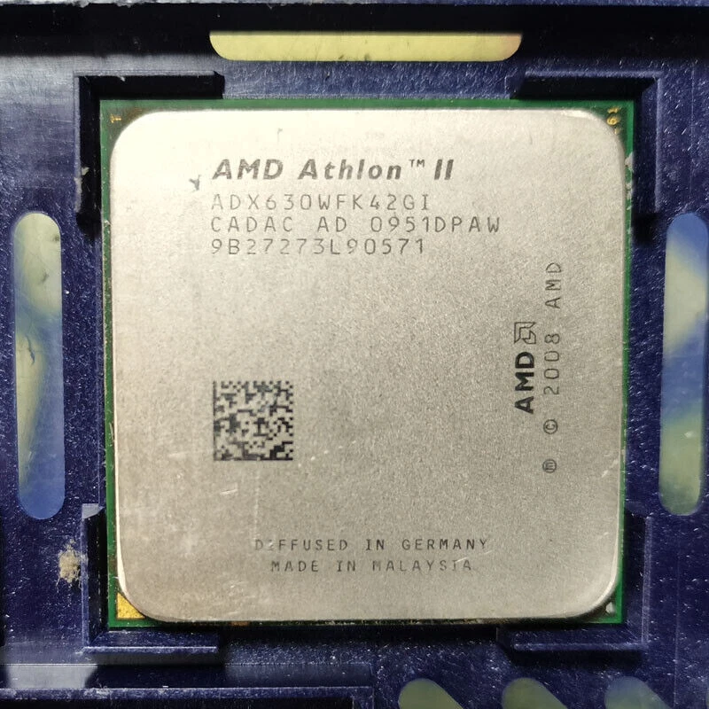 AMD Athlon II X4 630 2.8 GHz Quad Core Socket AM3 CPU Processor ADX630WFK42GI - Image 1 of 2