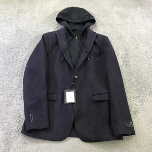 John Varvatos Blazer Mens 40 R Sport Coat Varick Hoodie Tie Off Marlane Jacket - Picture 1 of 21