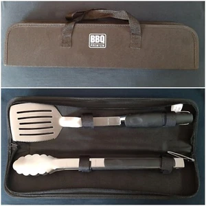 BBQ Premium Edelstahl Grill Set 2 tlg. Zange & Wender NEU - Bild 1 von 1