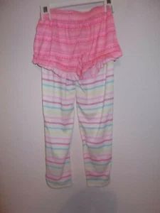 S.O. - GIRLS - 2 PC PAJAMA BOTTOMS - PINK MULTI - SIZE X-SMALL (AC-29-340) - Picture 1 of 3