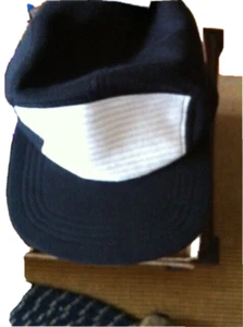 NEW Black and white baseBall Cap - Picture 1 of 2