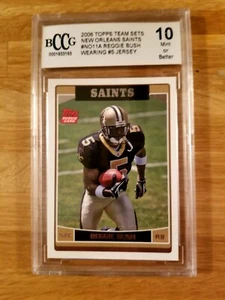 Reggie Bush Rookie Card 2006 Topps Team Set #11 Beckett Mint 10 - Picture 1 of 2