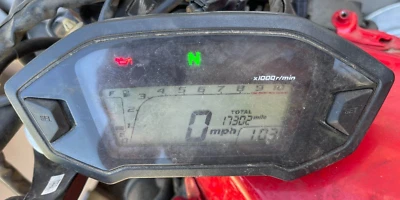 Honda CBR500R 2013-2018 velocímetro medidor de tablero de grupo 17.302 millas Foto 1 de 4