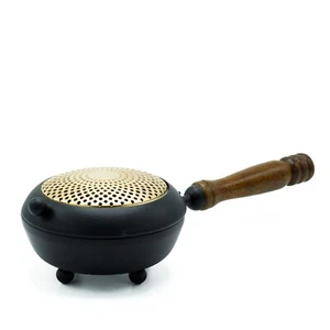 Large Iron Censer Incense Burner - Gold detail - Picture 1 of 4