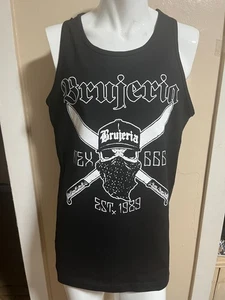 BRUJERIA TANK TOP SIZE L Color BLACK - Picture 1 of 2