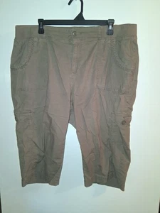 Bermudas SJB Marrón Pierna Recta Talla 18W - Imagen 1 de 2