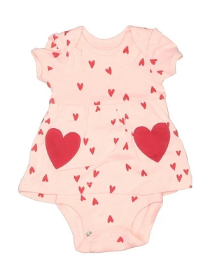 Just One You Made by Carter's Girls Pink Short Sleeve Bodysuit Newborn - Image 1 of 2