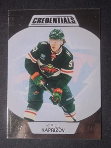 22-23 Upper Deck Credentials Kirill Kaprizov 🚨🚨🚨 Minnesota Wild  - Picture 1 of 2