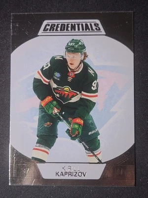 22-23 Upper Deck Credentials Kirill Kaprizov 🚨🚨🚨 Minnesota Wild  - Image 1 of 2