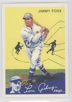 2011 Topps CMG Worldwide Vintage Reprints Jimmie Foxx #CMGR-15 HOF - Image 1 of 2