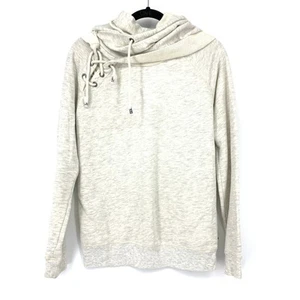 Maison Scotch Pullover Hoodie Sweatshirt Womens Size 3 US 8 Light Heather Gray - Picture 1 of 7