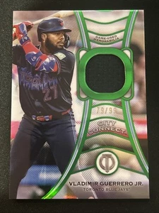 🔥Vladimir Guerrero Jr. 2025 Topps Tribute City Connect Game-Used Patch 79/99 - Picture 1 of 4
