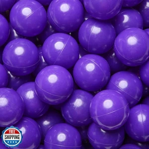 Realhaha größere Kunststoffbälle für Bällebad, Spielnadelbälle für Kleinkinder Kind B - Bild 1 von 5