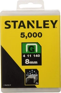 Stanley 1-TRA705-5T Schwerlast Heftklammer, 8 mm, 5000 Stück, Silber 8 mm - Bild 1 von 5