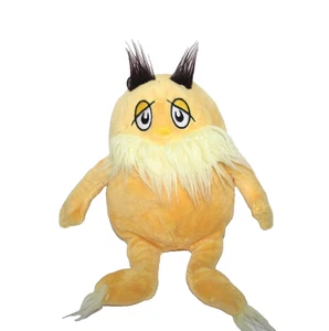 Kohl's Cares Dr. Seuss Plush Lorax Yellow 2024 Stuffed Animal Toy 14" - Picture 1 of 4
