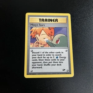 MISTY'S TEARS 118/132 GYM CHALLENGE 1999-2000 POKEMON TCG - Picture 1 of 3