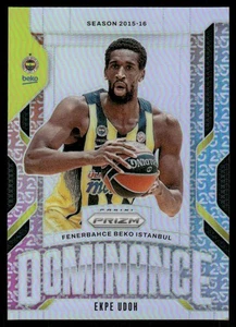 2024-25 Prizm Turkish Airlines EuroLeague Dominance Prizms 25th Ann 5 Ekpe Udoh - Picture 1 of 2