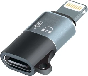 Bower Xyst USB-C to Lightnin OTG Audio Adapter for Wireless Microphones - Picture 1 of 3