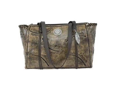 American West Western 手提包 圣鸟 隐藏炭 7583937C — 第 1/4 张图片