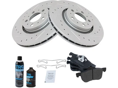 For 2004-2006 Volvo V70 Brake Pad and Rotor Kit Front 26417BQPV 2005 Brake Rotor — 第 1/2 张图片