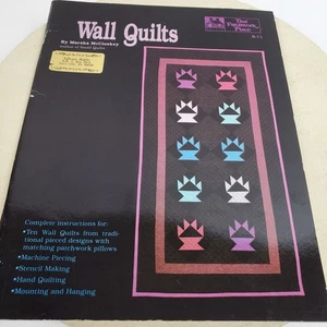 Vintage 1983 Wall Quilts Pattern Magazine Guide - Picture 1 of 3