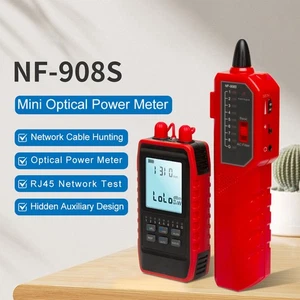 Network Cable Length Tester Wire Meter POE RJ45 BNC Optical Power Meter FC/SC/ST - Bild 1 von 14