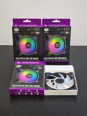 2x Cooler Master MasterFan CF120 ARGB 120mm Ventola per Chassis - Immagine 1 di 4