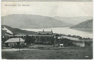 THE RAILWAY STATION, WHISTLEFIELD - Postal Dunbartonshire (P416) - Imagen 1 de 2