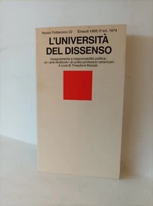 L'università del dissenso nuovo politecnico Ed. Einaudi  - Imagen 1 de 2