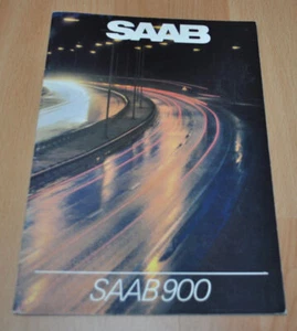 Folleto Saab 900 Folleto Edición ENG 1982 - Imagen 1 de 12