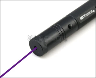 1mw Lila Laserpointer 405nm Einstellbarer Fokus Sichtbarer Lichtstrahl - Bild 1 von 4