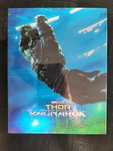 THOR RAGNAROK 4K UHD 3D 2D Blu-ray STEELBOOK 1-CLICK WeET COLLECTION BOX SET NEW - Picture 1 of 6
