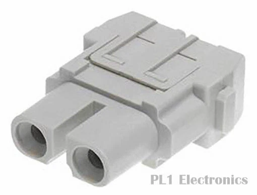 HARTING    09 14 002 3041    Rectangular Power Connector, 70A, Han Series, Crimp - Image 1 of 1