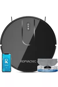Robot Vacuum Cleaner Robot Vacuum and Mop Combo with 4000Pa Suction, Personalize - Picture 1 of 6