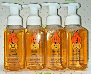 4 COCONUT PUMPKIN LATTE Gentle Foaming Hand Soap Bath & Body Works 8.75 oz - Picture 1 of 1