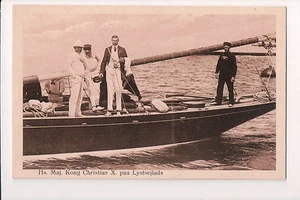 Alte Postkarte König Christian X. von Dänemark - Bild 1 von 1