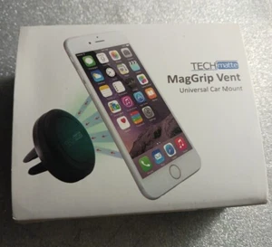 TechMatte MagGrip Vent Magnetic Universal Car Mount Holder (Black) - Picture 1 of 2