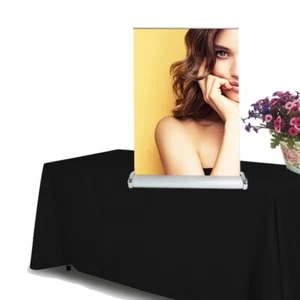A3，Mini Table Top Retractable Trade show Display Banner Stand 11 ½" x 17" - Picture 1 of 12