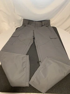 RIPZONE Core Nylon Ski Snowboard Pants Lined Gray/L - Picture 1 of 7