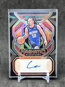 2023 Panini Ossidian Cole Anthony Orange Magmamatic Auto #'d/35 Orlando Magic - Foto 1 di 2