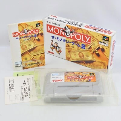 MONOPOLY 2 Super Famicom Nintendo 2455 sf - Image 1 of 4