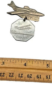 1957 W.I.B.C. (Women's International Bowling Congress) Tournament Pin, Dayton OH - Picture 1 of 2