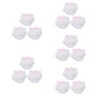 15 Pcs Cloth Doll Underwear Kids Pretend Play Toy Baby Diapers